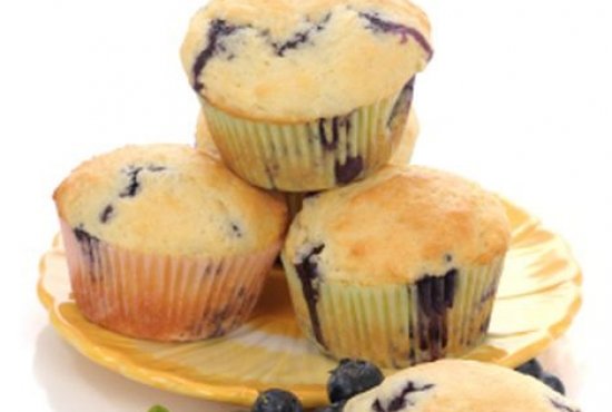 Double Berry Muffins