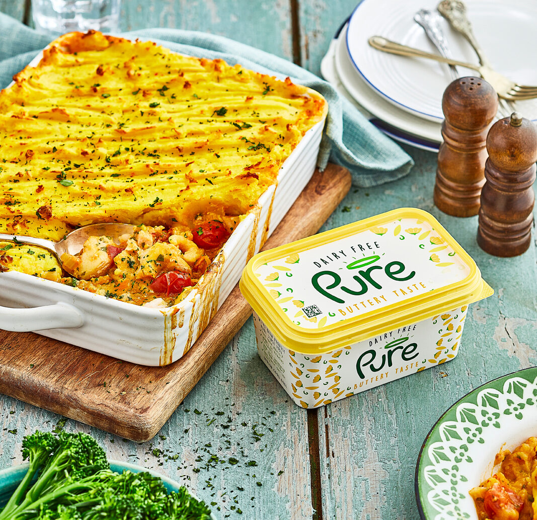 Fish Pie with Saffron mash